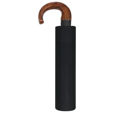 Мъжки чадър Pierre Cardin Noire wood със заоблена дръжка H83567