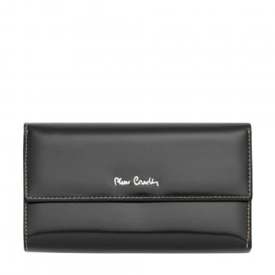 Дамско портмоне Pierre Cardin с лак черно 
PCL078B