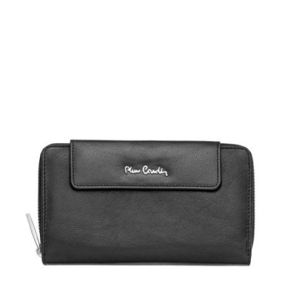 Дамско портмоне Pierre Cardin с цип черно 
PCL00503