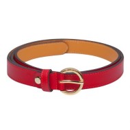 Дамски колан Pierre Cardin червен със златна кръгла тока 
B8015-1