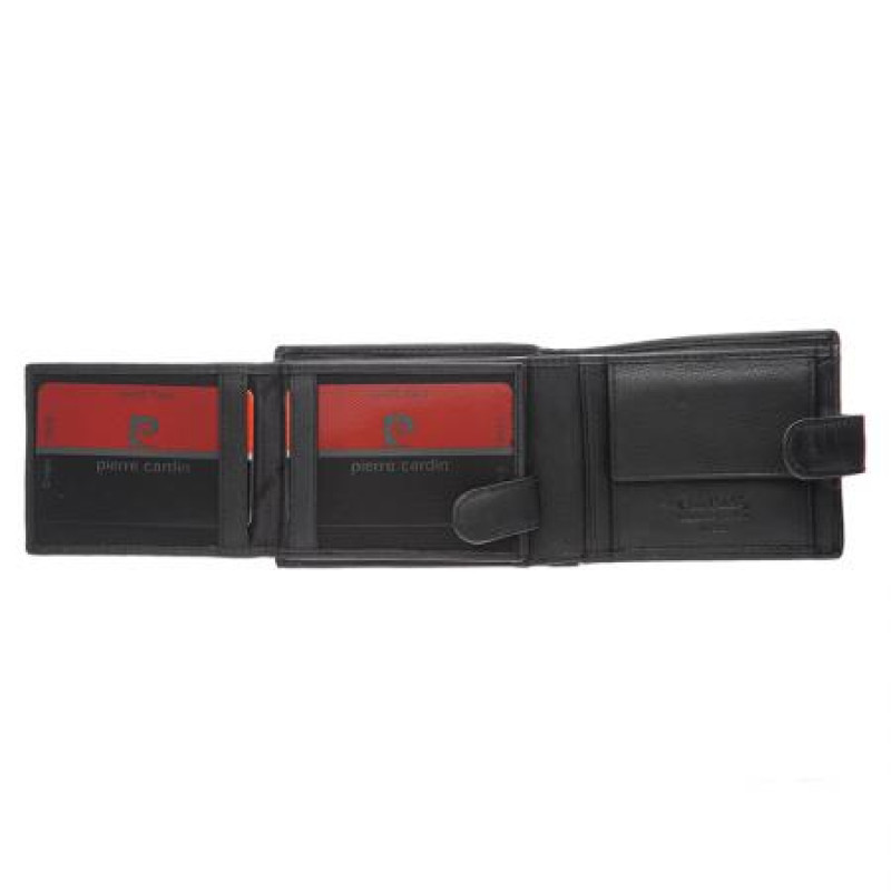 Мъжки портфейл с хоризонтална червена лента малък Pierre Cardin
PCL02708 Мъжки портфейл с хоризонтална червена лента малък Pierre Cardin
PCL02708