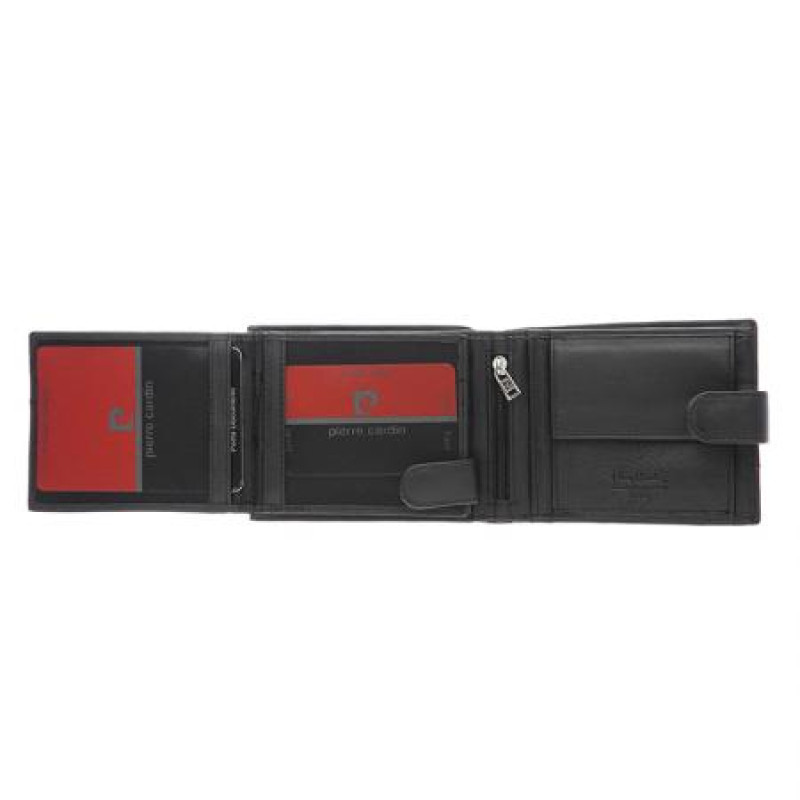 Мъжки портфейл с хоризонтална червена черта със закопчалка Pierre Cardin
PCL02508 Мъжки портфейл с хоризонтална червена черта със закопчалка Pierre Cardin
PCL02508