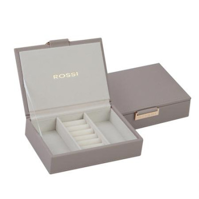 Кутия за бижута цвят сив Rossi WA13901 Кутия за бижута цвят сив Rossi WA13901