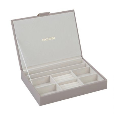 Кутия за бижута цвят сив Rossi WA13903 Кутия за бижута цвят сив Rossi WA13903