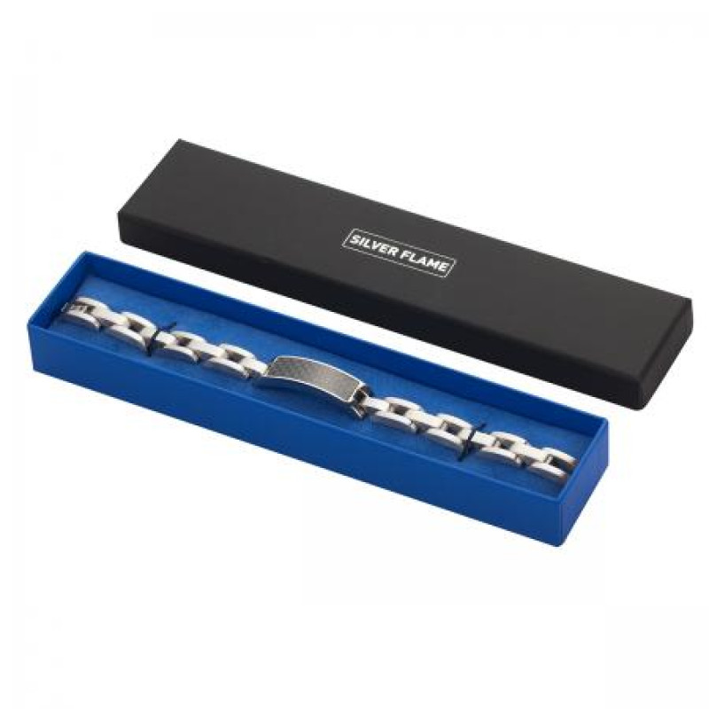 Мъжка гривна Silver Flame неръждаема стомана
SFC004B Мъжка гривна Silver Flame неръждаема стомана
SFC004B