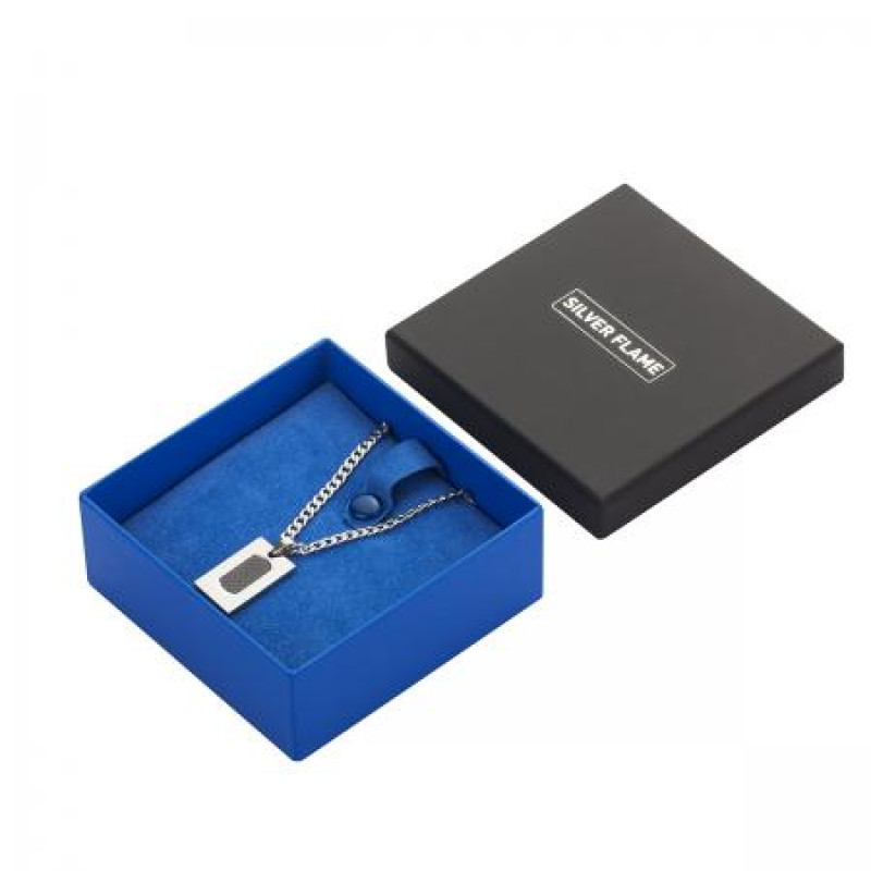 Верижка с медальон Silver Flame неръждаема стомана
SFC012N Верижка с медальон Silver Flame неръждаема стомана
SFC012N