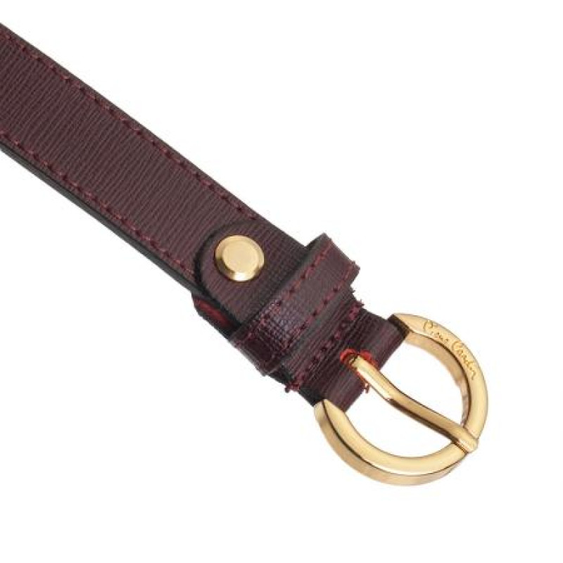 Дамски колан Pierre Cardin бордо релефен със златна кръгла тока
B8015-3 Дамски колан Pierre Cardin бордо релефен със златна кръгла тока
B8015-3