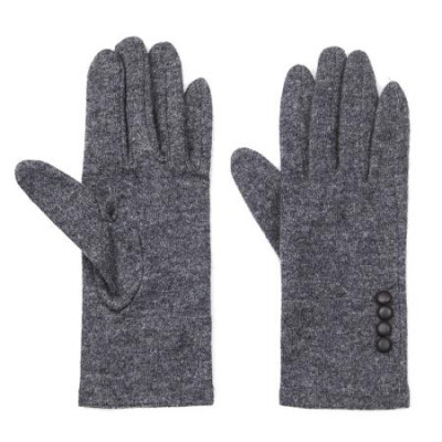 Тъмно сиви вълнени ръкавици Pierre Cardin 
PCL161S
