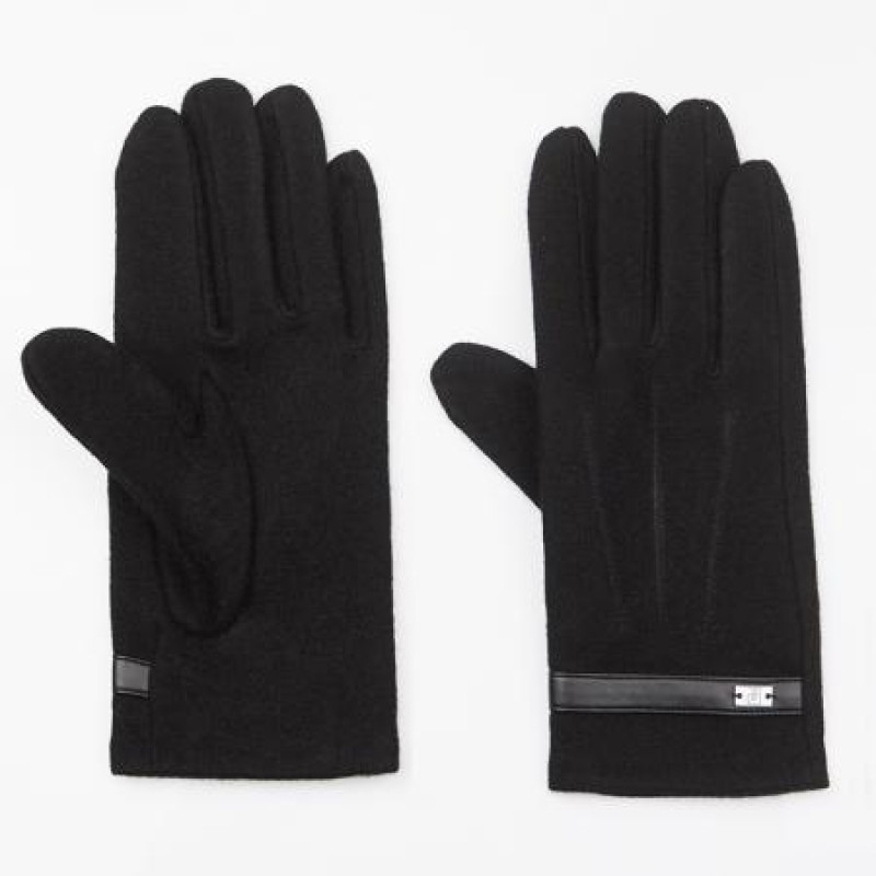 Черни вълнени ръкавици Pierre Cardin PCL03B Черни вълнени ръкавици Pierre Cardin PCL03B