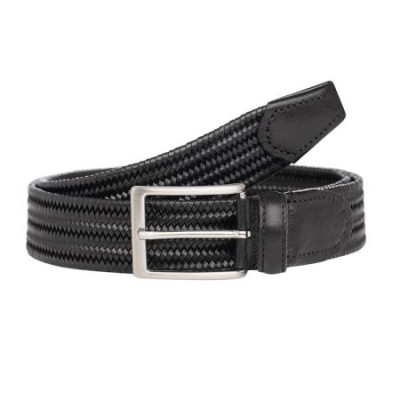 Елегантен мъжки колан в черен цвят Italian belts 105 см 
0101-105