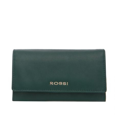 Дамско портмоне в елхово зелено Rossi 
RSL08133