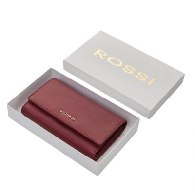 Дамско портмоне винено червено Rossi 
RSL08126
