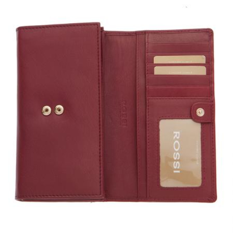 Дамско портмоне винено червено Rossi 
RSL08126