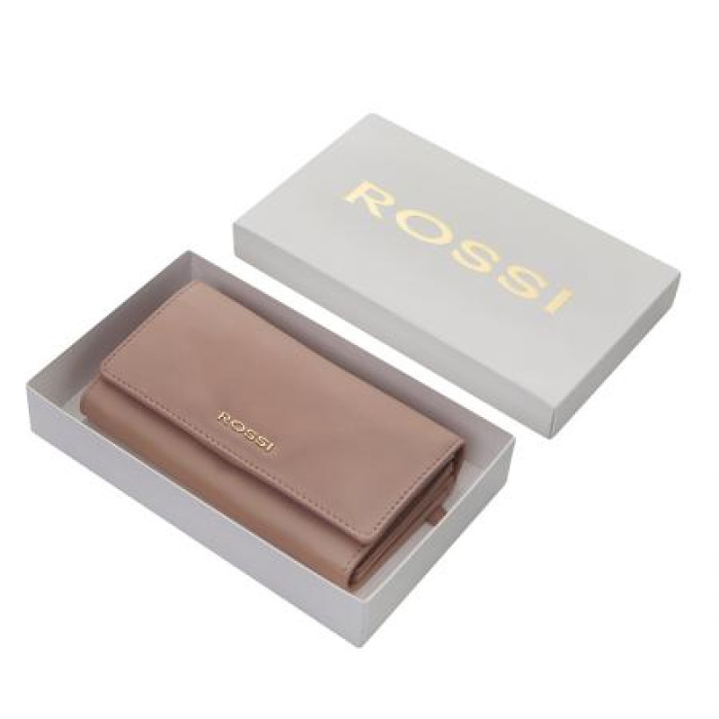 Дамско портмоне в перлено розово Rossi 
RSL08136
