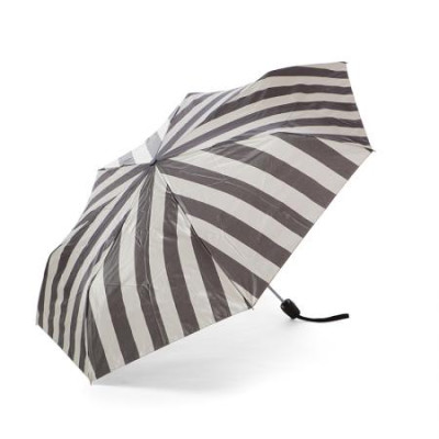 Дамски чадър с черно райе Pierre Cardin H82369B