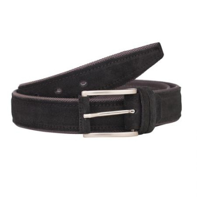 Мъжки изчистен колан в черно Italian belts115 см 
0301-115