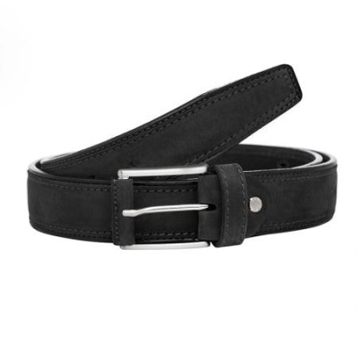 Мъжки класически колан в черен цвят Italian belts115 см 
0601-115
