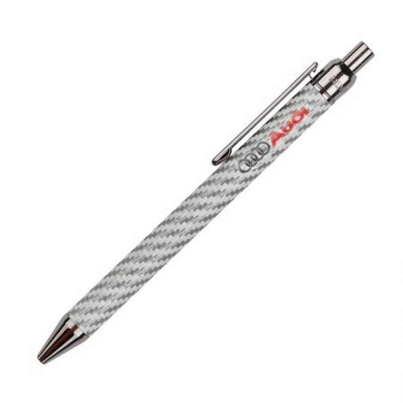 Комплект химикал и ключодържател Silver Flame с логото на Аudi 
AS0903