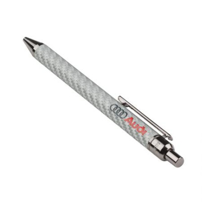 Комплект химикал и ключодържател Silver Flame с логото на Аudi 
AS0903