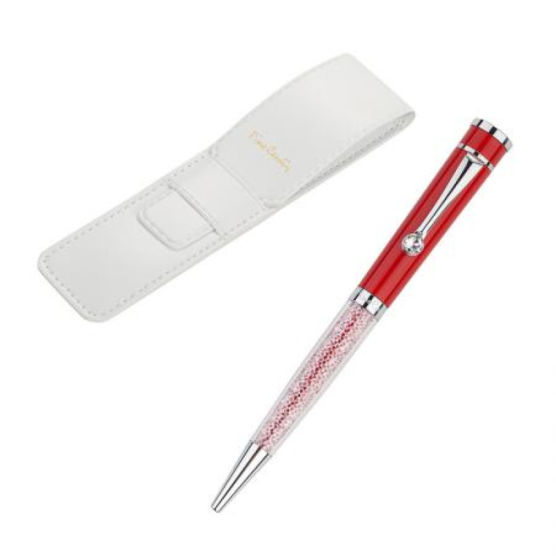 Химикал Crystal червено със сребърно Pierre Cardin 
PCT15