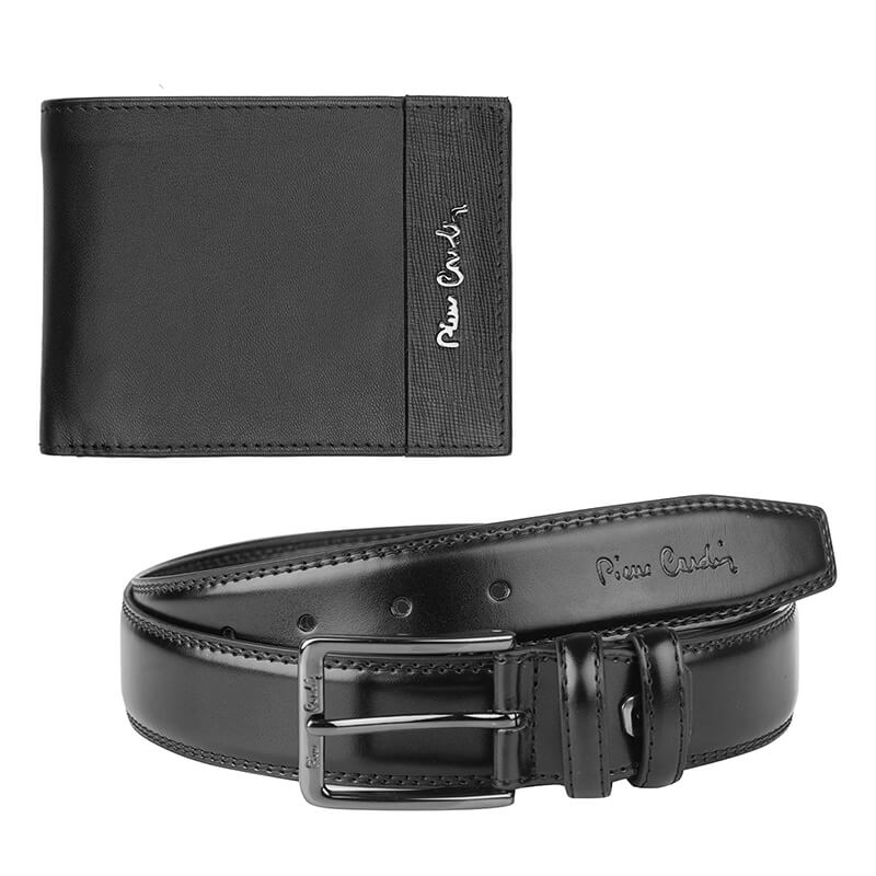 Комплект колан и портфейл Pierre Cardin 125см pcs104l Комплект колан и портфейл Pierre Cardin 125см pcs104l