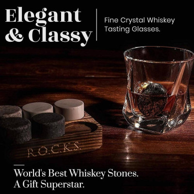 Комплект за уиски the connoisseurs set twist whiskey glass edition x00wl9zzv