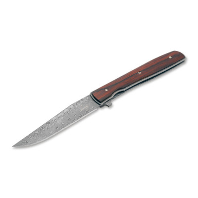Джобен нож Boker Plus Urban Trapper Cocobolo Damascus 01BO176DAM