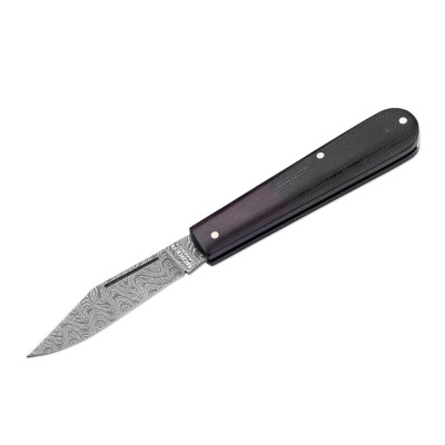 Джобен нож Boker Solingen Barlow Damast Maroon 100502DAM