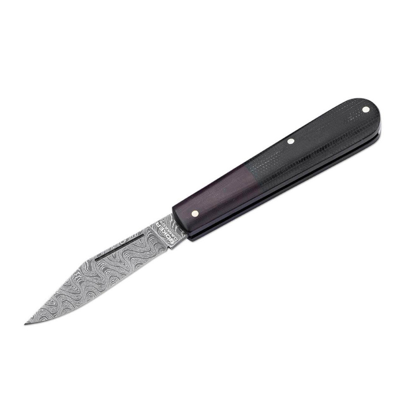 Джобен нож Boker Solingen Barlow Damast Maroon 100502DAM Джобен нож Boker Solingen Barlow Damast Maroon 100502DAM