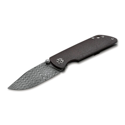 Джобен нож Boker Solingen M4 Sherman-Damascus 110662DAM