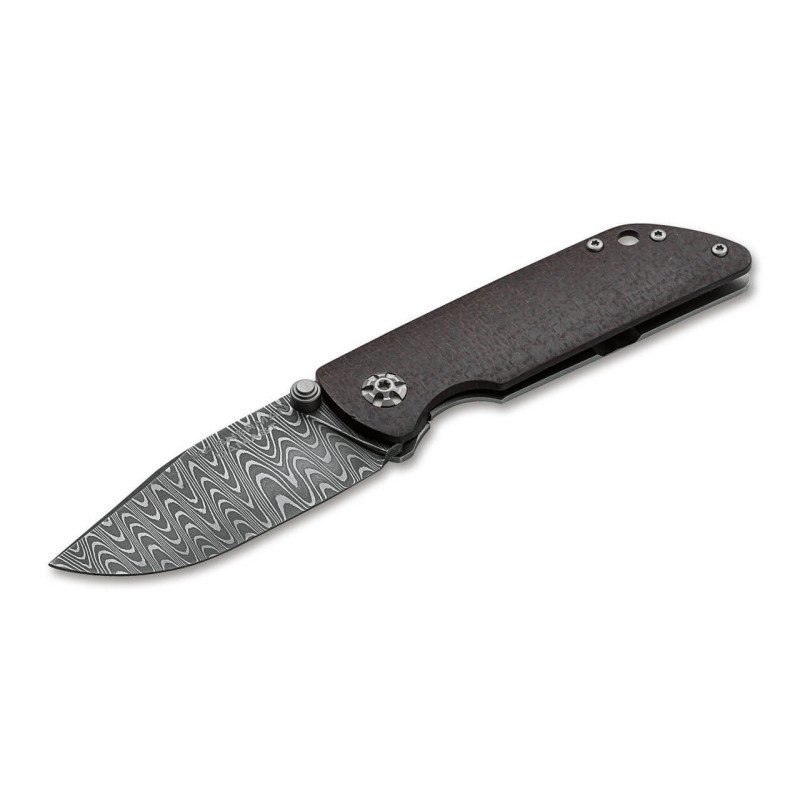 Джобен нож Boker Solingen M4 Sherman-Damascus 110662DAM Джобен нож Boker Solingen M4 Sherman-Damascus 110662DAM