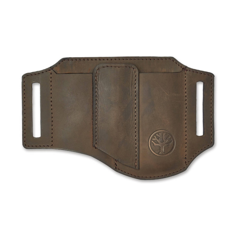 Кожен кобур Boker Solingen Lederholster ED-Three, кафяв 09BO296 Кожен кобур Boker Solingen Lederholster ED-Three, кафяв 09BO296