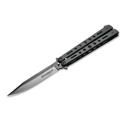 Джобен нож Boker Magnum Balisong All Black 06EX402