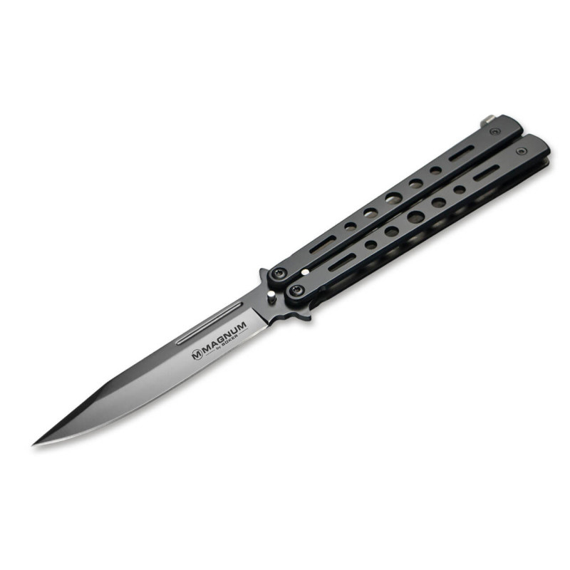 Джобен нож Boker Magnum Balisong All Black 06EX402