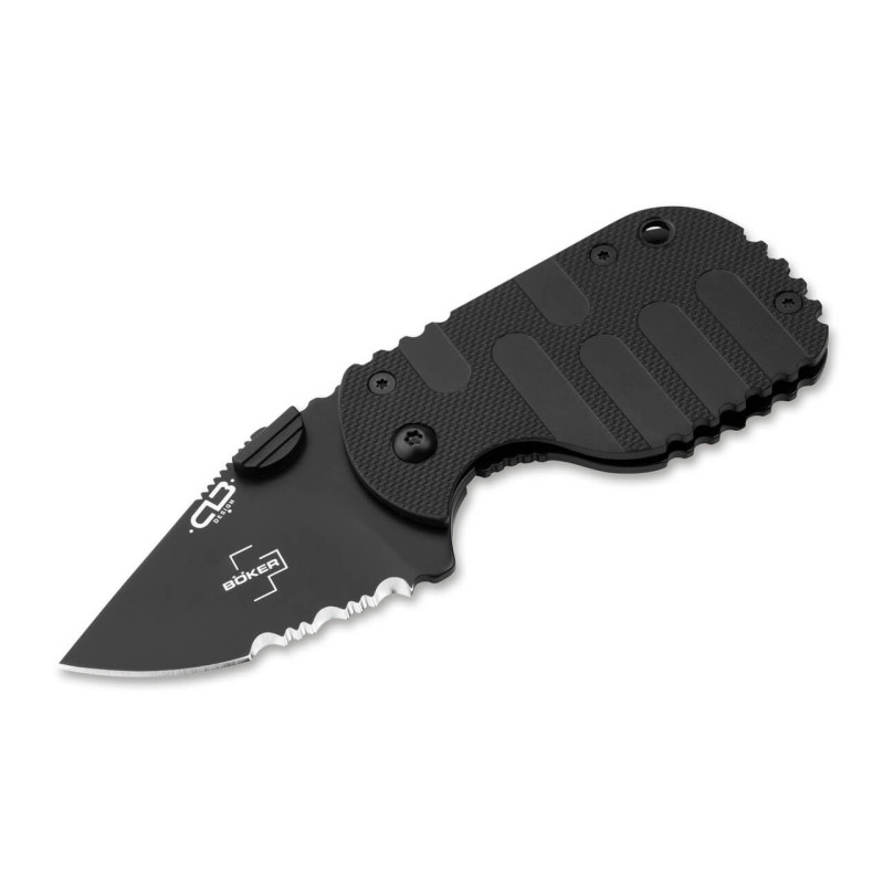Джобен нож Boker Plus Subcom 2.0 All Black 01BO526