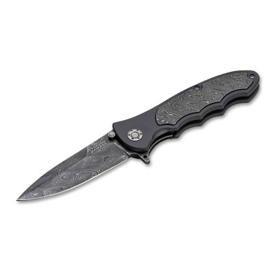 Джобен нож Boker Manufaktur Solingen Leopard-Damascus III Collection 110237DAM