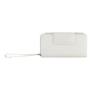 Дамски кожен портфейл Bugatti Elsa Long Zip Wallet, бял 49 4628 40