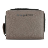 Дамски кожен портфейл Bugatti Bella Ladies Zip Wallet, RFID защита, таупе 49 4821 62