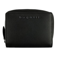 Дамски кожен портфейл Bugatti Bella Ladies Zip Wallet, RFID защита, черен 49 4821 01