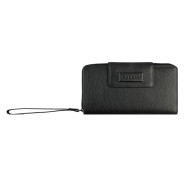 Дамски кожен портфейл Bugatti Elsa Long Zip Wallet, черен 49 4628 01