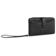 Дамски кожен портфейл Bugatti Elsa Long, черен 49 4626 01