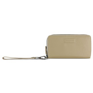 Дамски кожен портфейл Bugatti Elsa Long Double Zip Wallet, бежов 49 4629 54