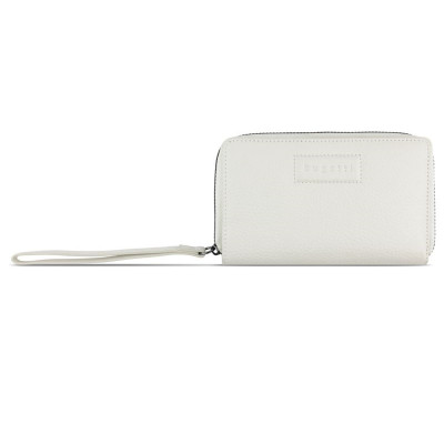 Дамски кожен портфейл Bugatti Elsa Zip Wallet, бял 49 4625 40