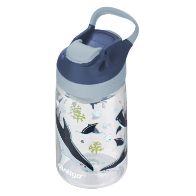 Детска бутилка за вода Contigo Gizmo Sip, акули 2136792