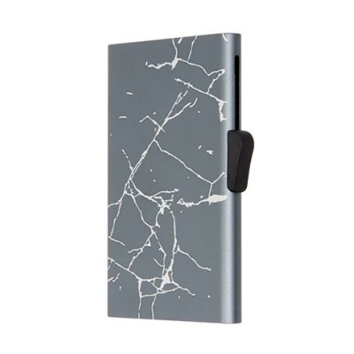 Картодържател C-SECURE Cardholder,  Grey marble CH001-GY-MRB