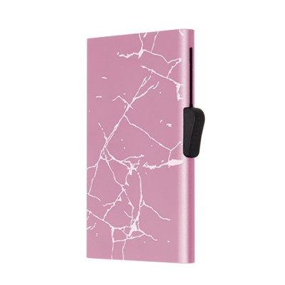 Картодържател C-SECURE Cardholder, Rose gold marble CH001-RG-MRB