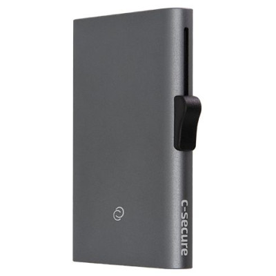 Картодържател C-SECURE XL Cardholder, Grey XL-CH001-GY