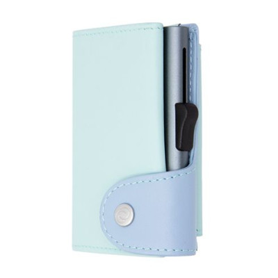 Картодържател C-SECURE XL с портфейл и монетник, Aqua/ Ice/ Grey cardholder XL-COIN-WCH001-LGR-LBL-GY