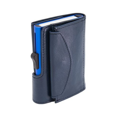 Картодържател C-SECURE XL с портфейл и монетник, Cobalt XL-COIN-WCH001-BL-BL