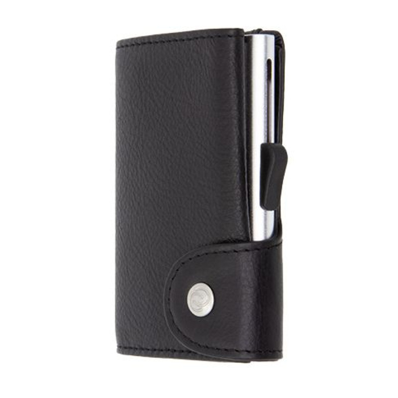 Картодържател C-SECURE с портфейл, Black Nero CS-WCH001-BKN-SI